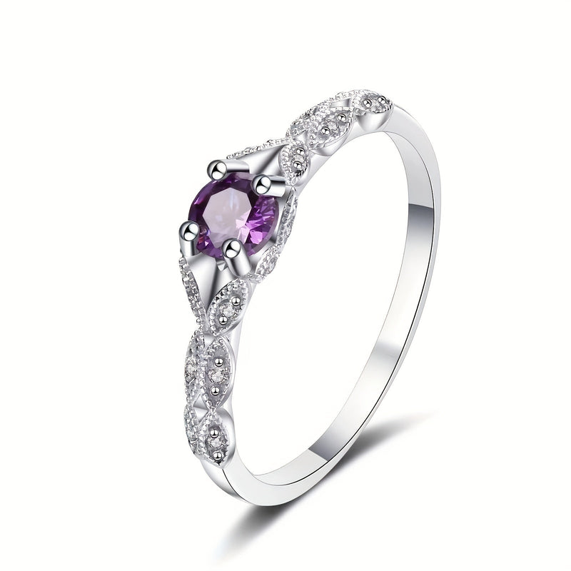 Scarlett - Amethyst  Ring