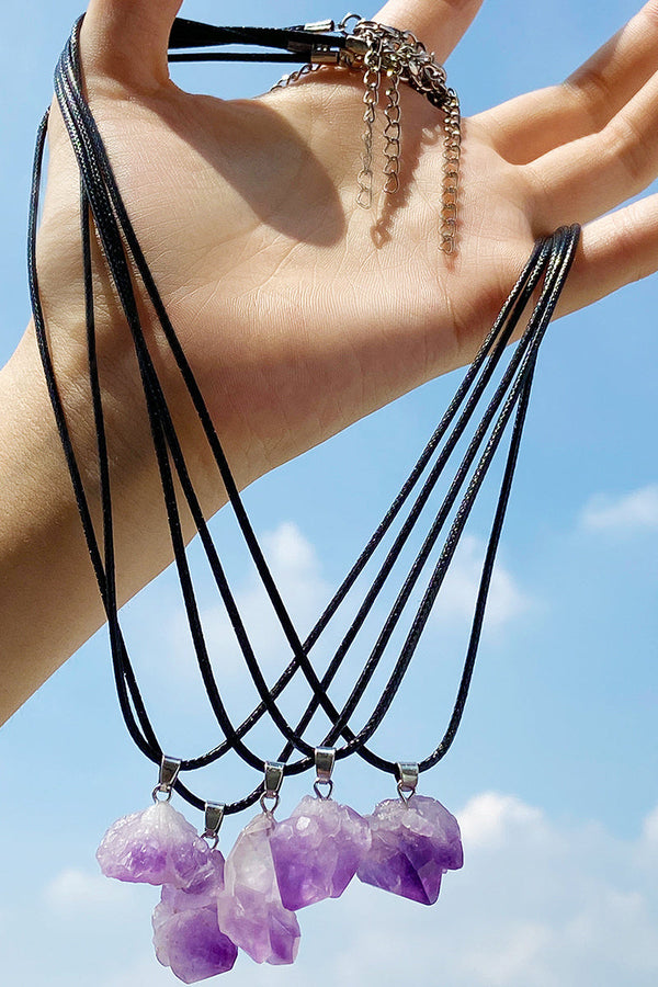 Grace - Elegant Amethyst Necklace
