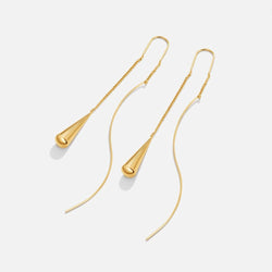 Dakota - Drop-Shaped Tassel Earrings