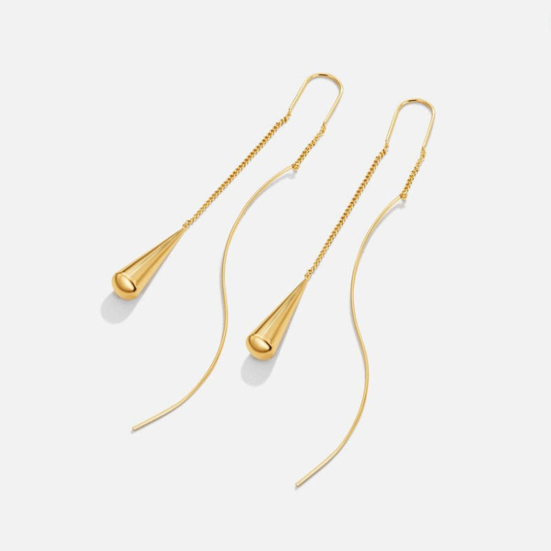 Dakota - Drop-Shaped Tassel Earrings