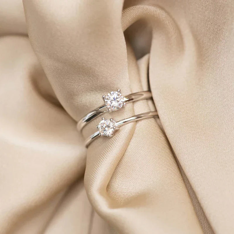 White Gold Mira Castelle Ring