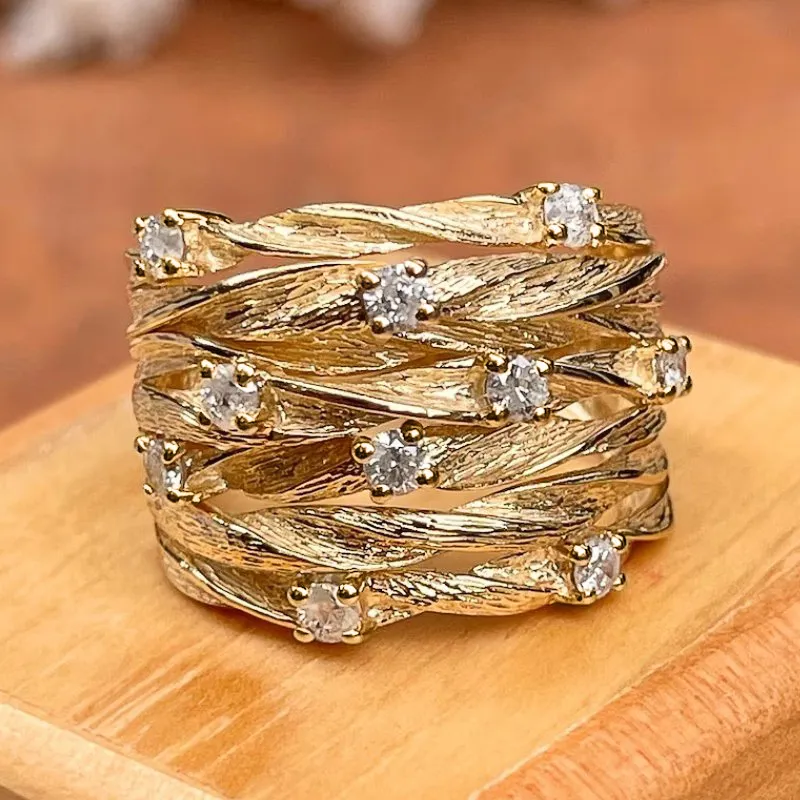 Eden - Timeless Vintage Gold Ring