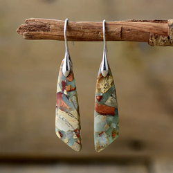 Adele - Distinctive Natural Stone Earrings