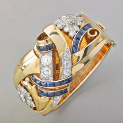 Carmen  - Vintage Gold Zirconia Ring