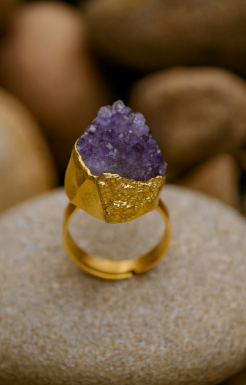 Emma - Amethyst Ring