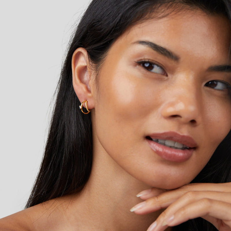 Eloise - Artie Sparkling Crystal Earrings
