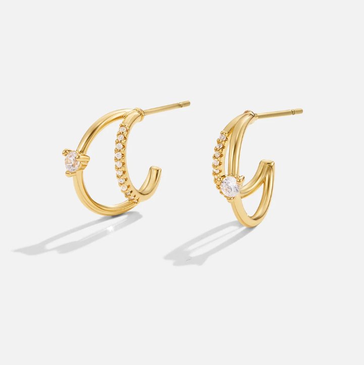 Eloise - Artie Sparkling Crystal Earrings