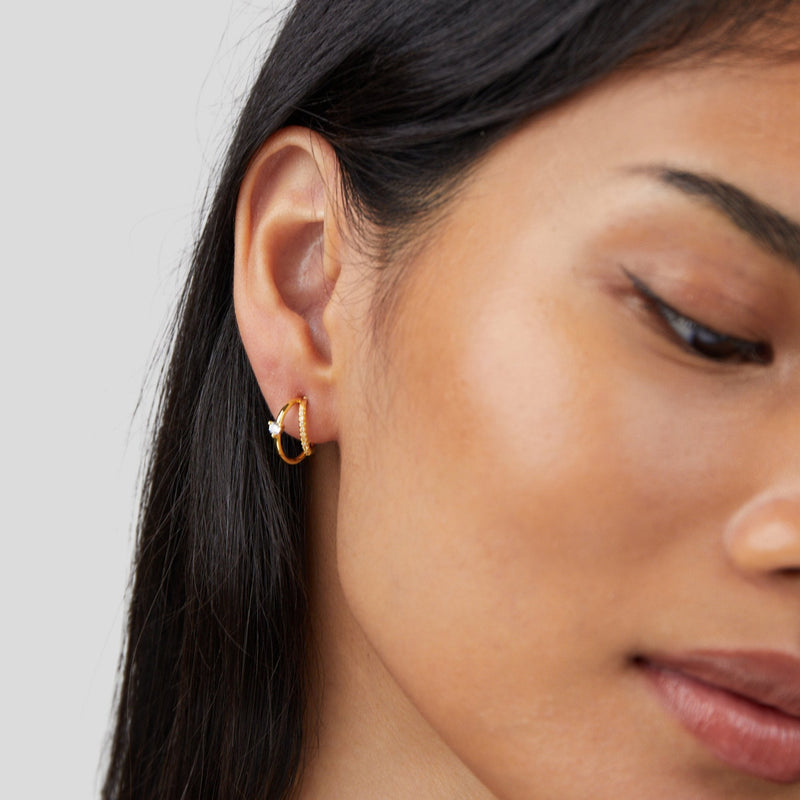 Eloise - Artie Sparkling Crystal Earrings