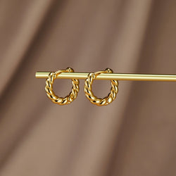 Ella - Twilight Spiral Earrings