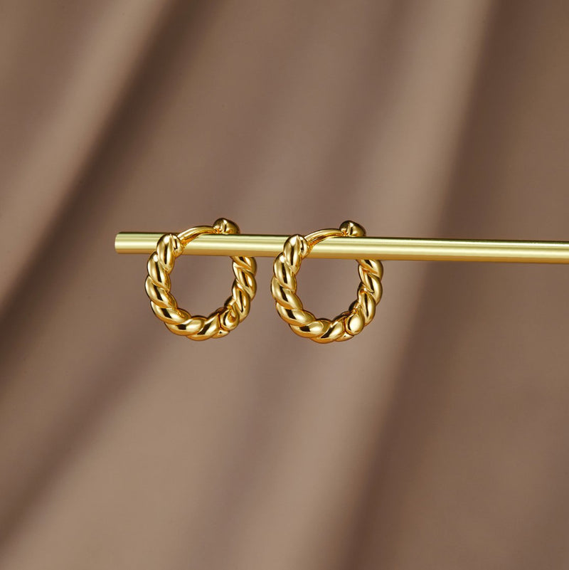 Ella - Twilight Spiral Earrings