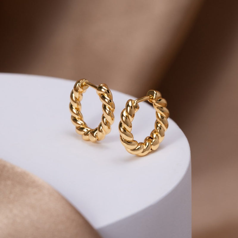 Ella - Twilight Spiral Earrings