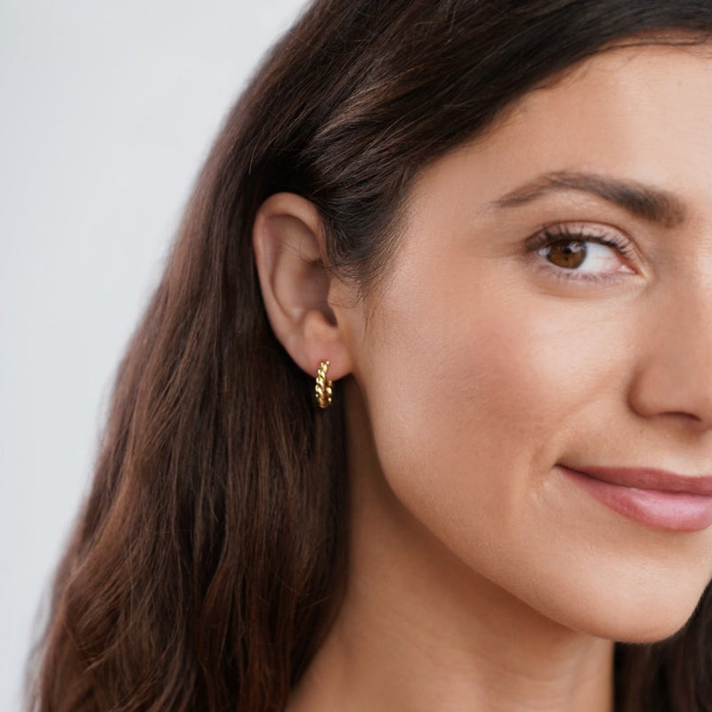 Ella - Twilight Spiral Earrings