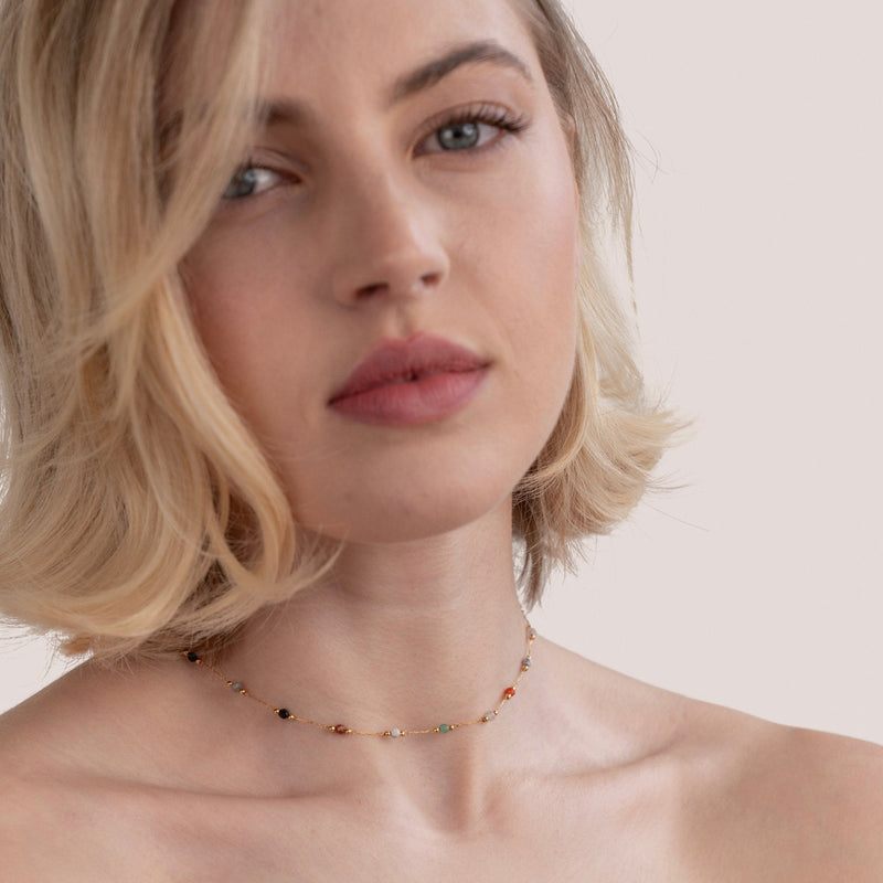 Luly - Gemstone Pendant Necklace