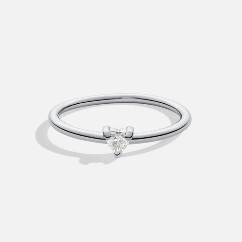 Mini Heart Crystal Ring - 'Small Love'